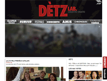 Tablet Screenshot of detz.tv